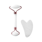Kit Massaggio Viso Roller Gua Sha