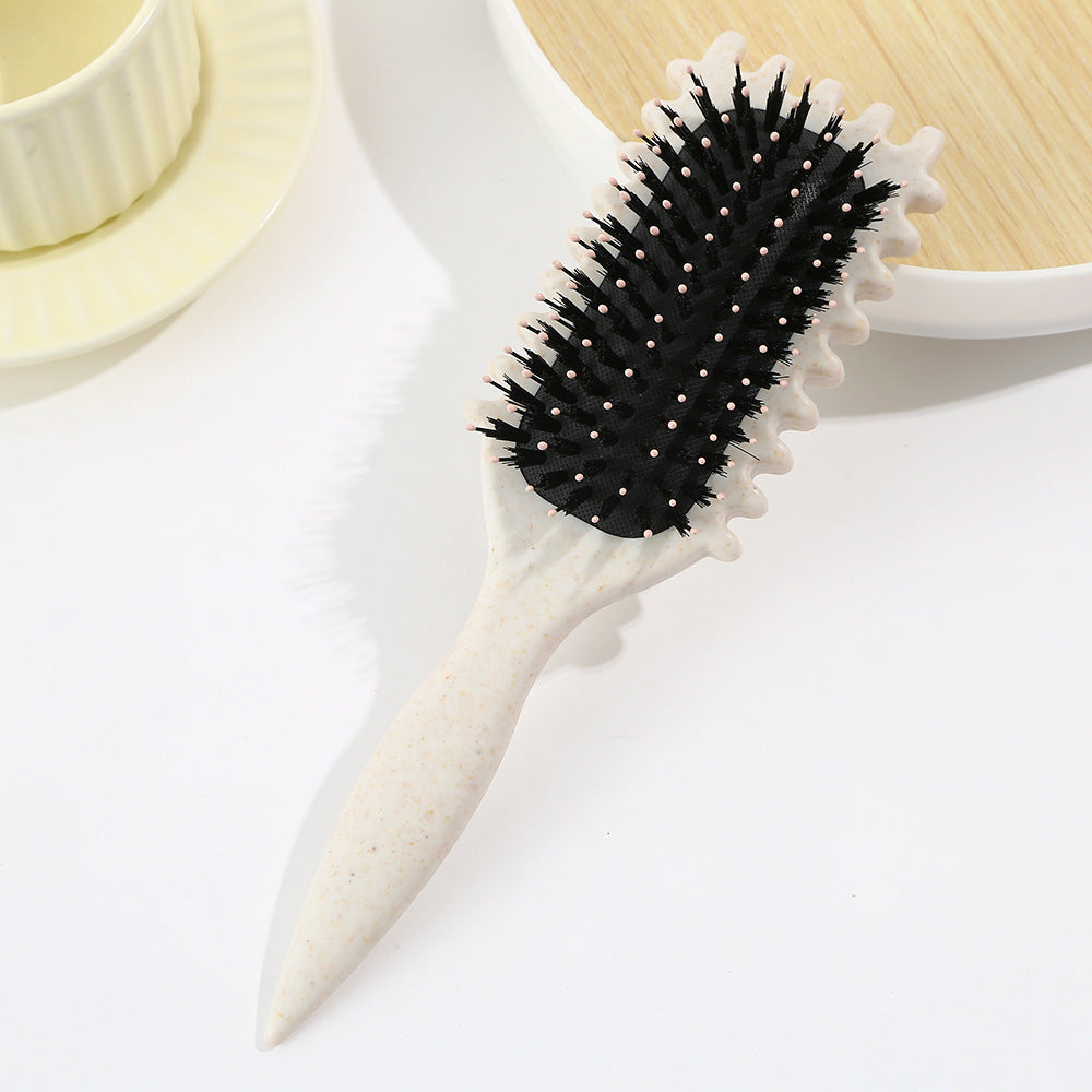 Hair Curling Brush with Air Cushion